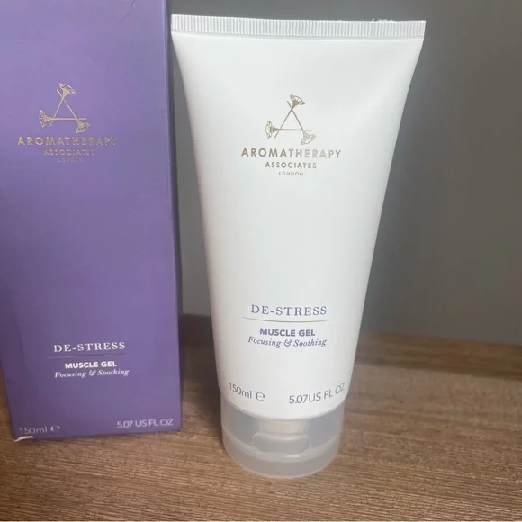 Aromatherapy Associates De-Stress Muscle Gel FULL New Open Box Spa Wellness Body - Picture 6 of 16